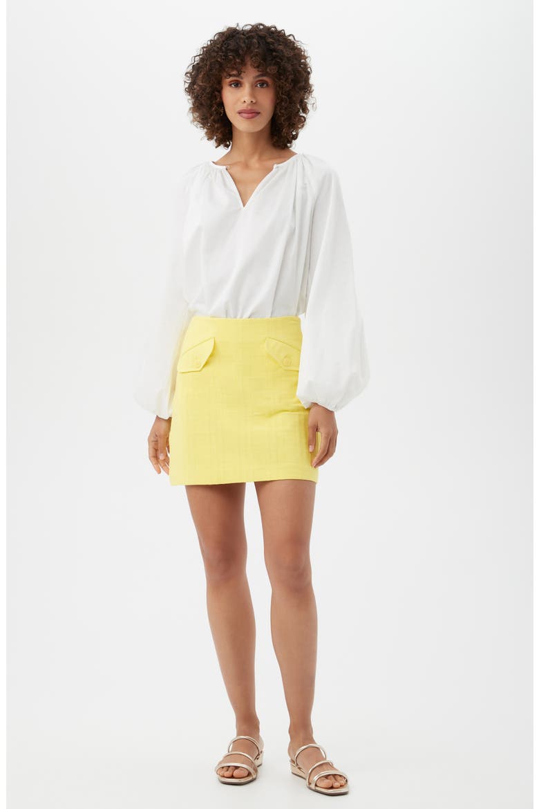 Camden Miniskirt, Alternate, color, DAISY