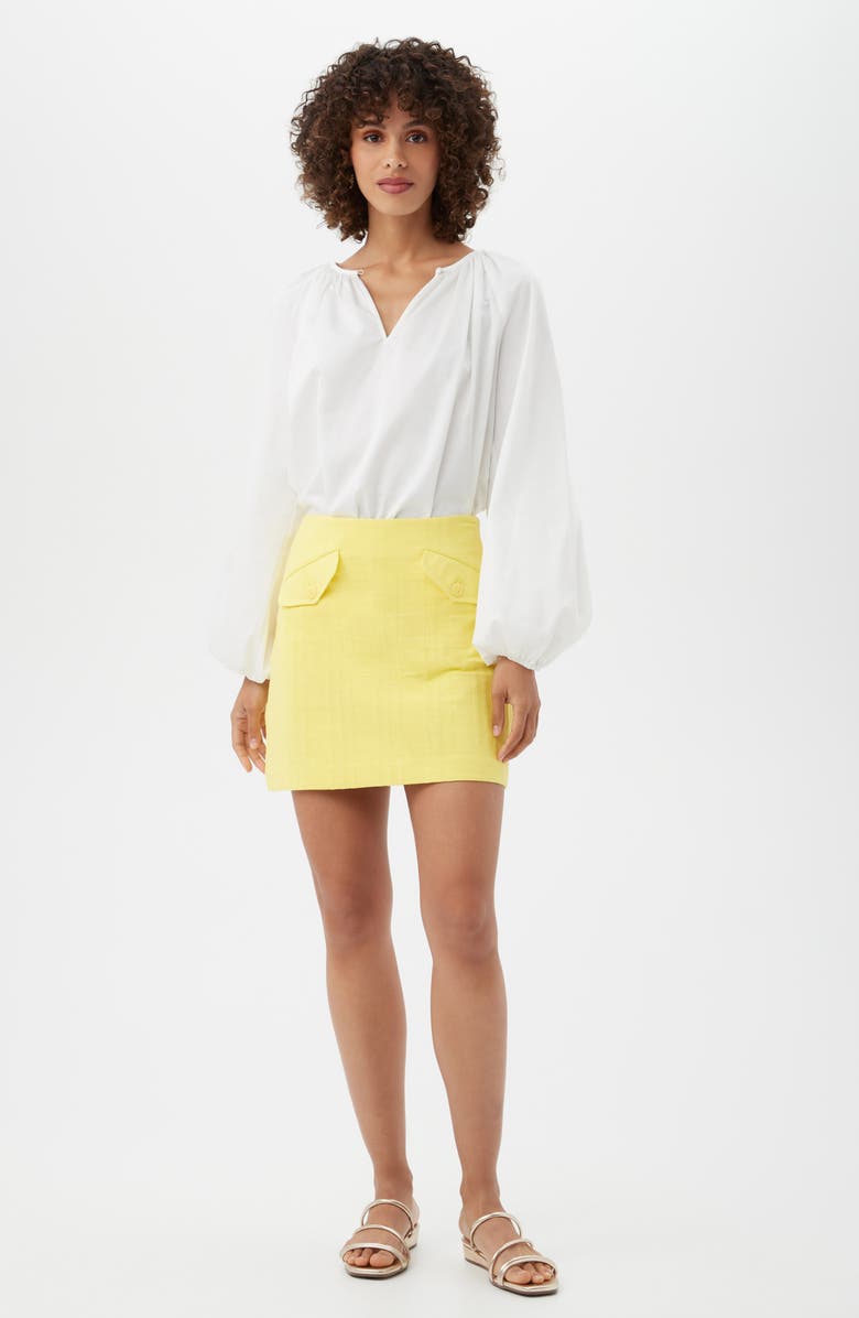 Trina Turk Camden Miniskirt, Alternate, color, Daisy