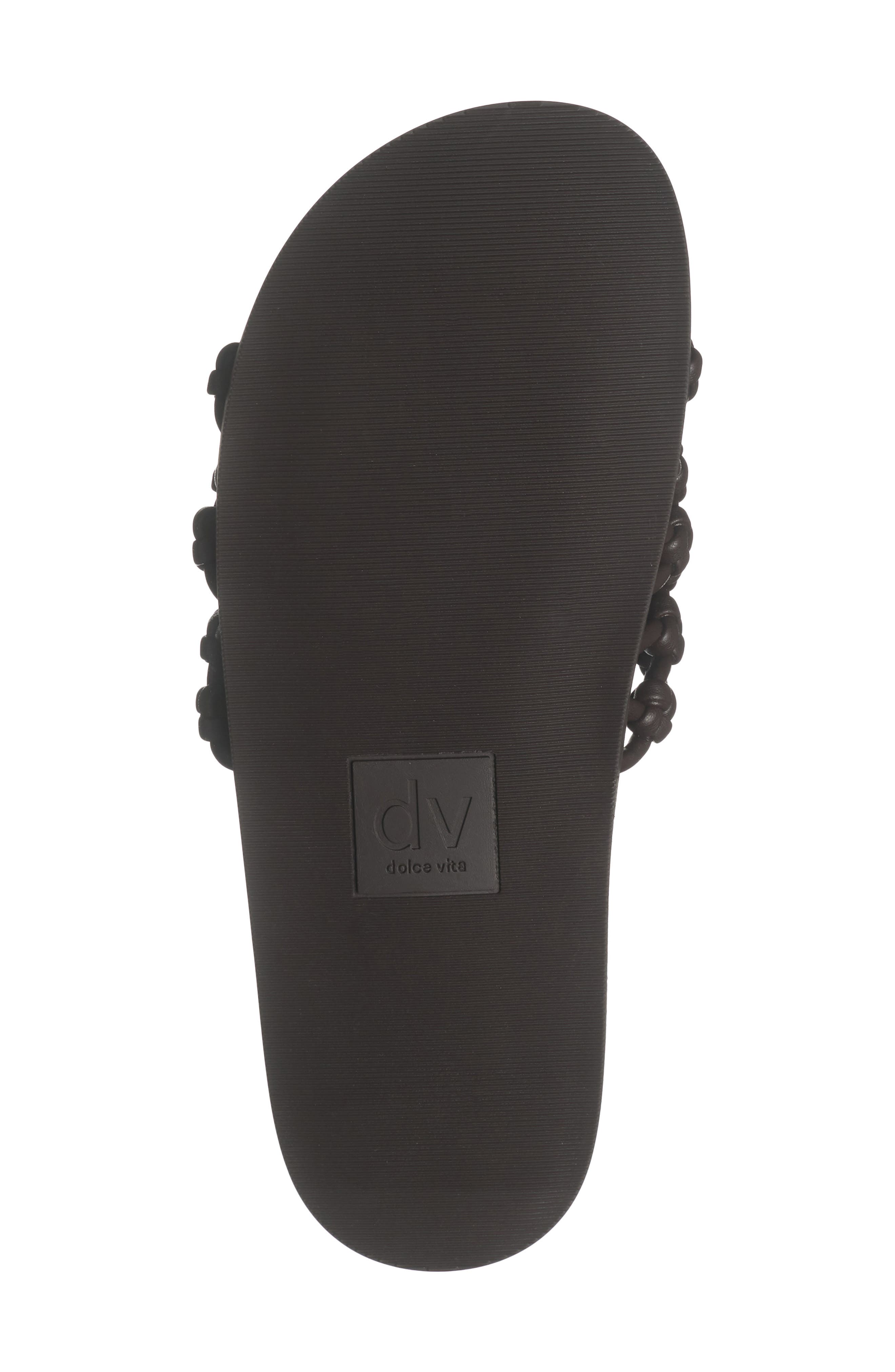 DV by Dolce Vita Galossa Knotted Slide Sandal, Alternate, color, 