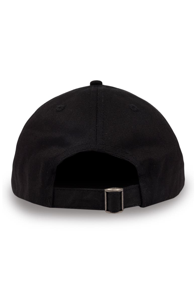 Claws Embroidered Adjustable Baseball Cap, Alternate, color, BLACK