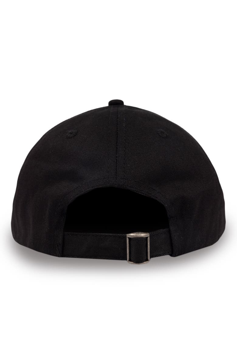 PLEASURES Claws Embroidered Adjustable Baseball Cap, Alternate, color, Black