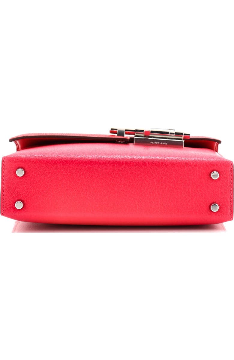 Pre-Owned Hermes Verrou Chaine Bag Chevre Mysore Mini, Alternate, color, Rouge De Coeur/Rose Extreme