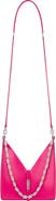 Givenchy Mini Cutout Chain Strap Leather Crossbody Bag
