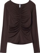 & Other Stories Ruched Top