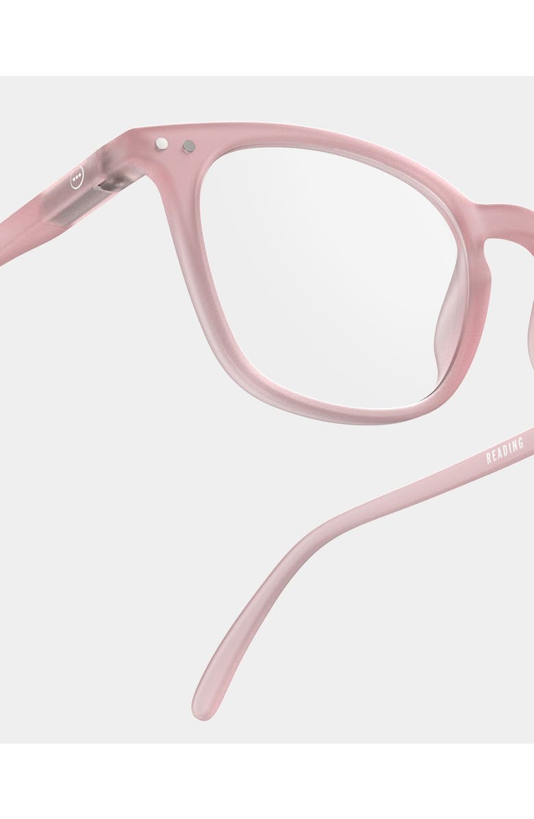 IZIPIZI #E 49mm Trapeze Reading Glasses, Alternate, color, Pink