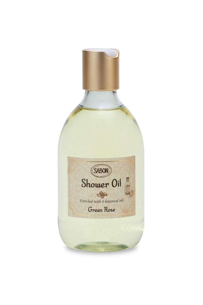 Shower Oil Green Rose, Main, color, 300 mL