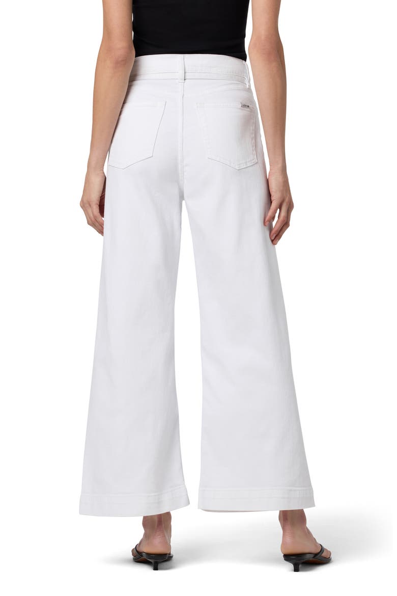 Ankle Crop Wide Leg Pants, Alternate, color, WHITE