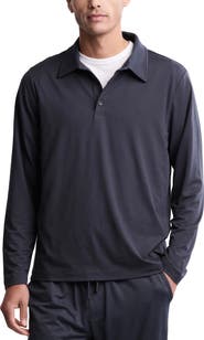 Barefoot Dreams® Malibu Collection® Butterchic Long Sleeve Polo