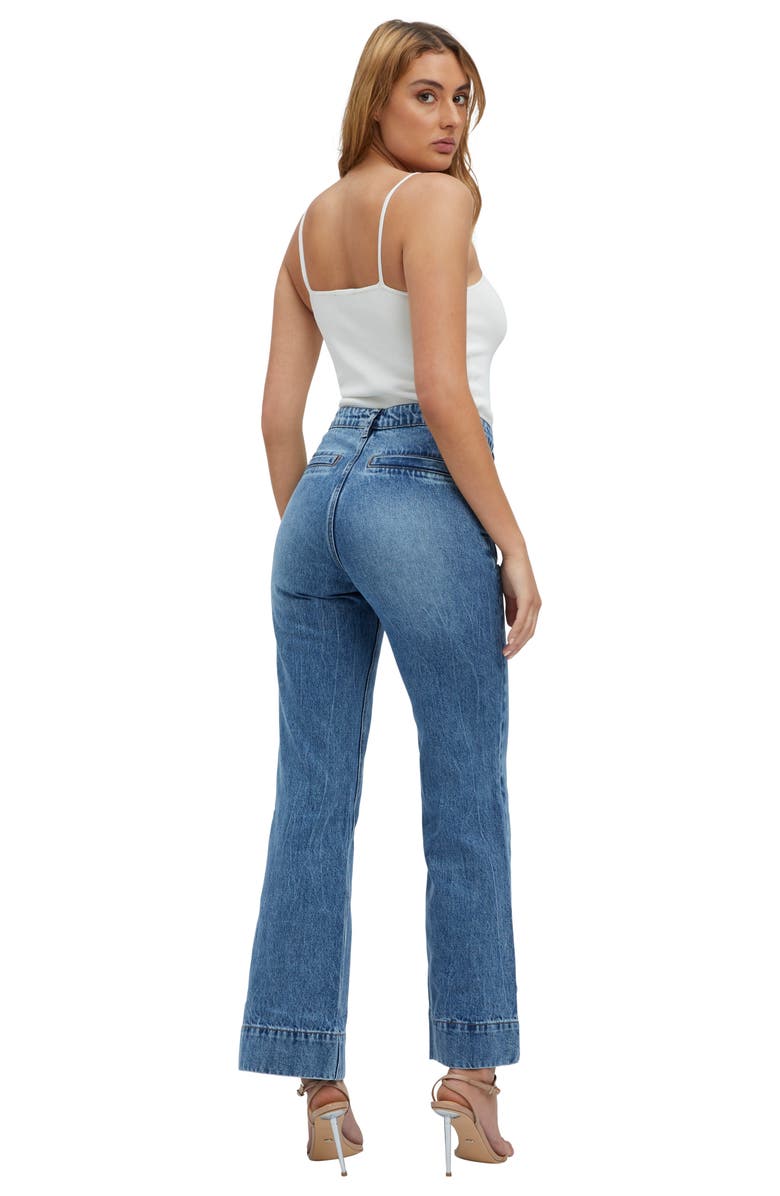 Bardot Lincoln Flare Jeans, Alternate, color,