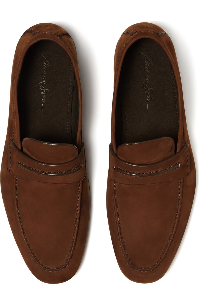 ZEGNA Light Brown SECONDSKIN Driving Loafer, Alternate, color,