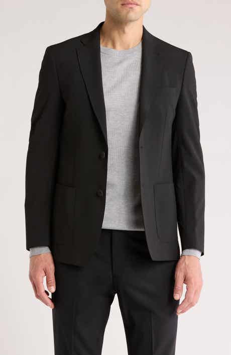 Calvin Klein Mini Seersucker Two-Button Sport Coat