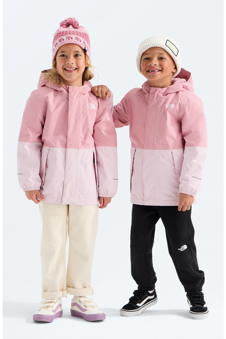 Kids' Warm Antora Rain Jacket, Alternate, color, PRIMROSE/ PALE BLOSSOM