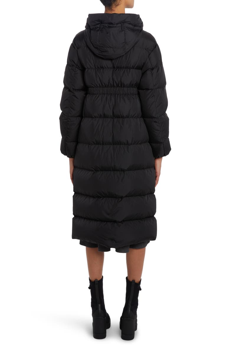 Parnaiba Hooded Down Coat, Alternate, color, BLACK
