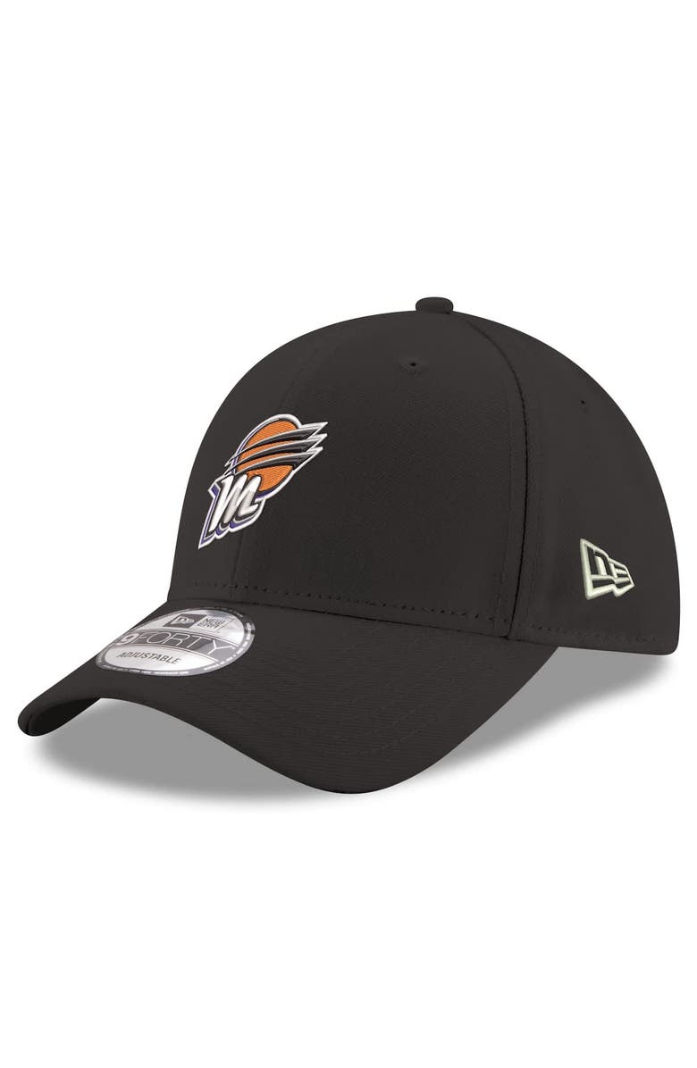 New Era Men's New Era  Black Phoenix Mercury Primary Logo 9FORTY Adjustable Hat, Main, color, 
