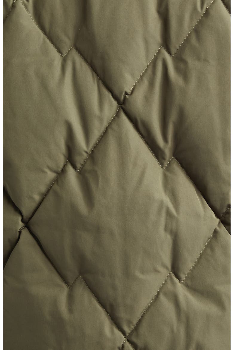 Bramans Down Bomber Jacket, Alternate, color, GREEN