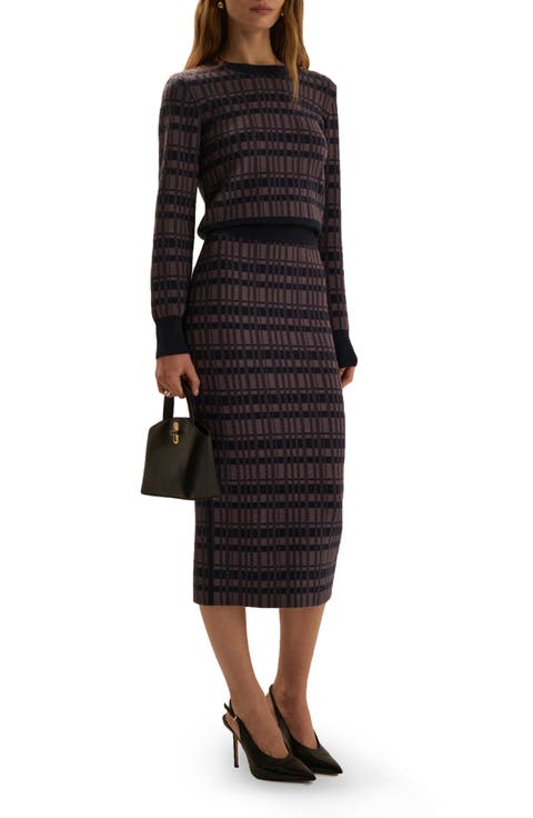 Draper Midi Skirt