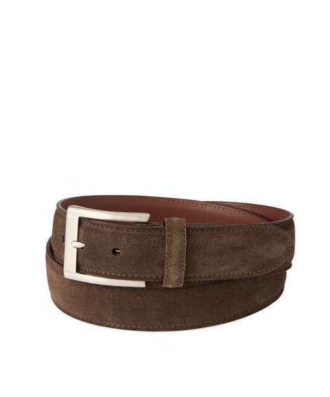 Italian Sueded Calfskin Dress Casual Belt