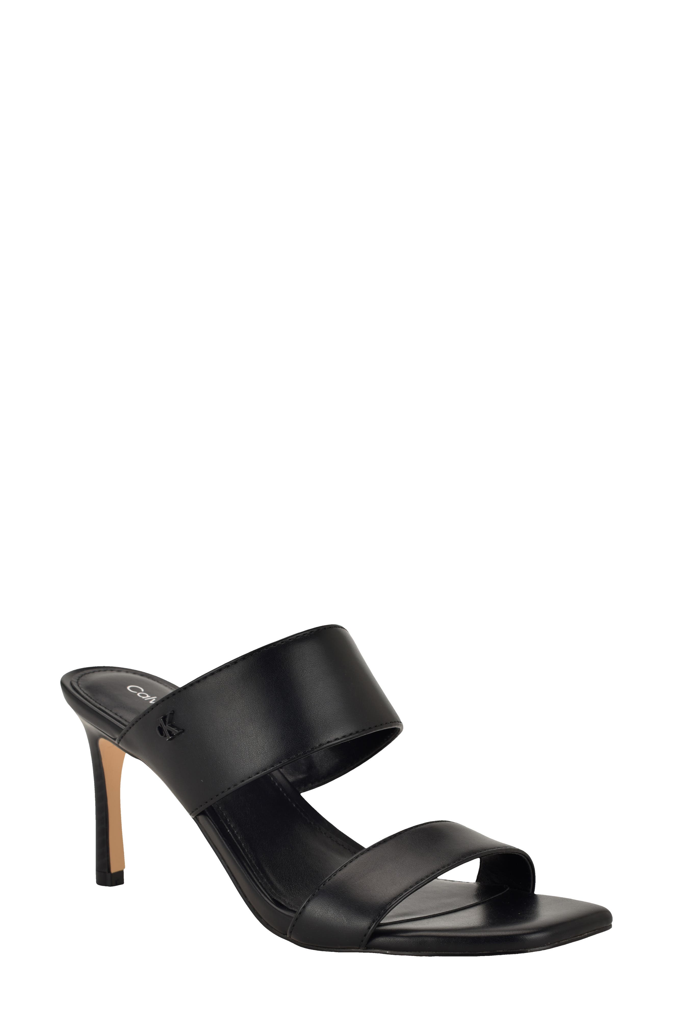 Calvin Klein Chaverlie Sandal, Main, color, Black