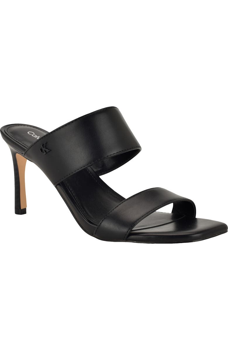 Calvin Klein Chaverlie Sandal, Main, color, Black