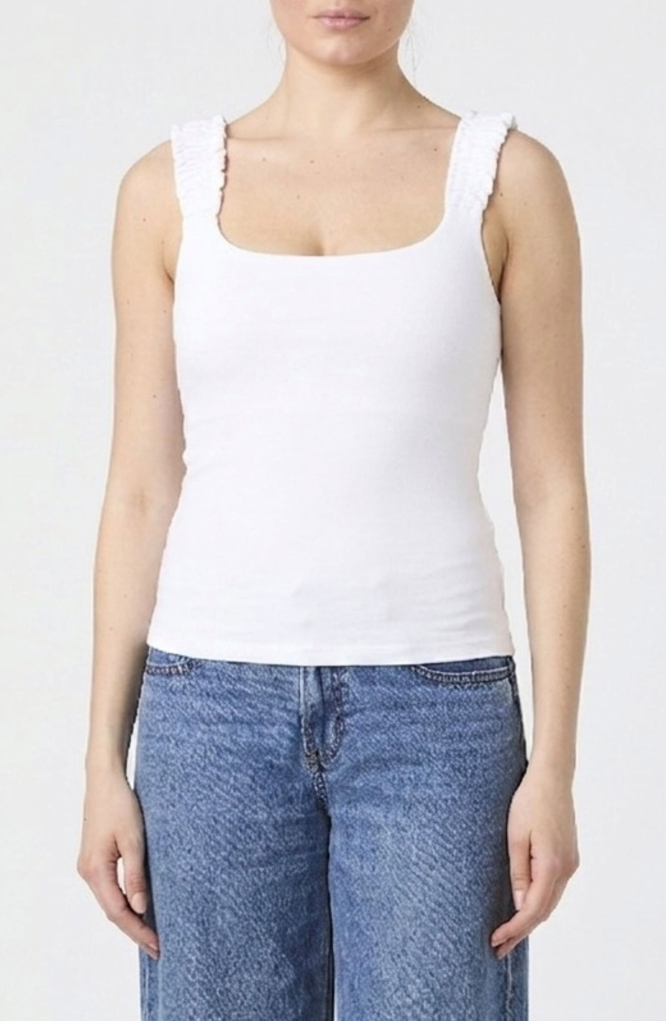 Rallie Ruched Strap Tank
