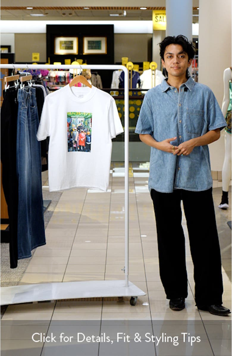 Harajuku Cotton Graphic T-Shirt, sales video thumbnail