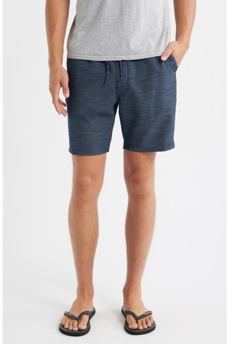Boardwalk Jackson V Drawstring Shorts, Main, color, NAVY