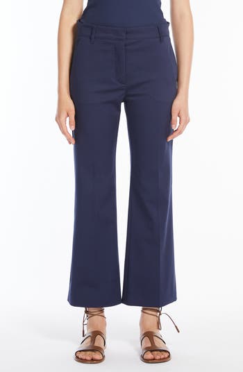 【送料&関税込】Weekend Max Mara Bosso Trousers Weekend Max Mara Bosso Flared Ankle Pants | Nordstrom