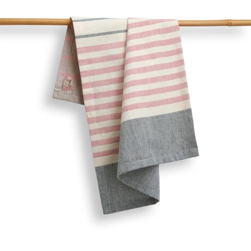 Sustainable Threads Verda Handwoven Kitchen Towels In Gray