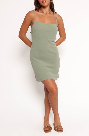 Petal And Pup Petal & Pup Sawyer Minidress In Green