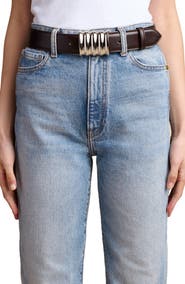 Khaite Julius Leather Belt