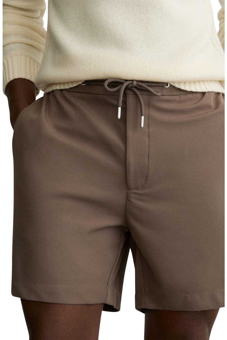 Newmark Drawstring Shorts, Alternate, color, MOCHA BROWN