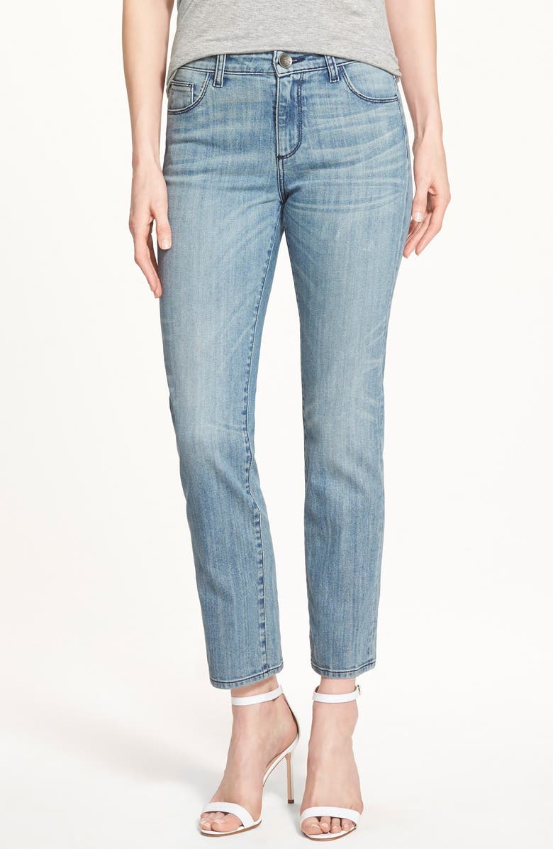 KUT from the Kloth 'Reese' Stretch Ankle Straight Leg Jeans, Main, color,