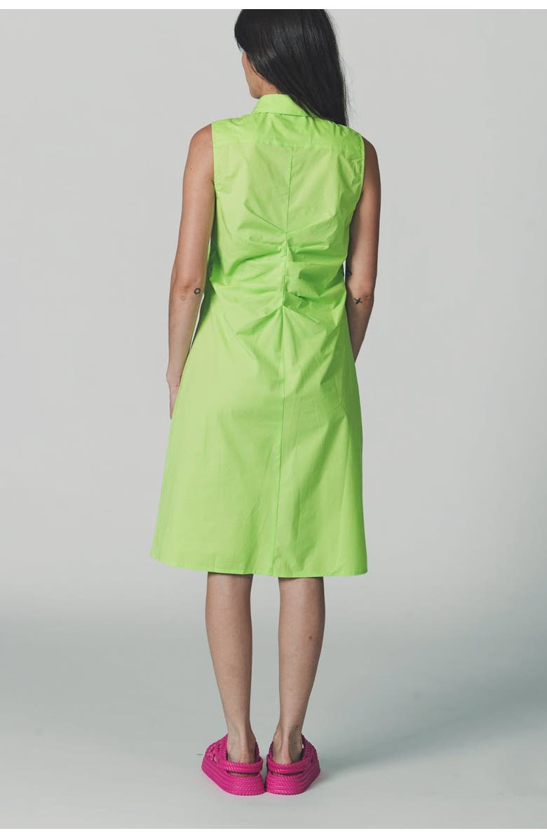 The Shirt The Ashley Dress, Alternate, color, Lime