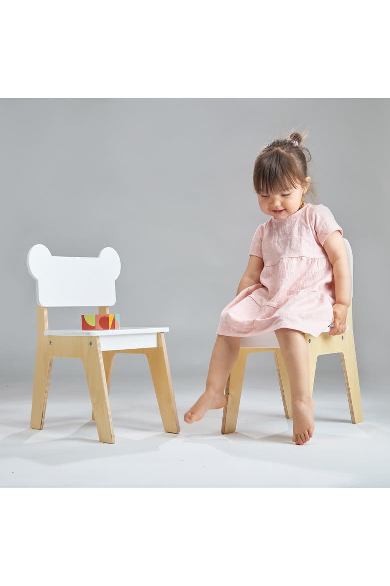 Kid's Mouse Chair, Alternate, color, White