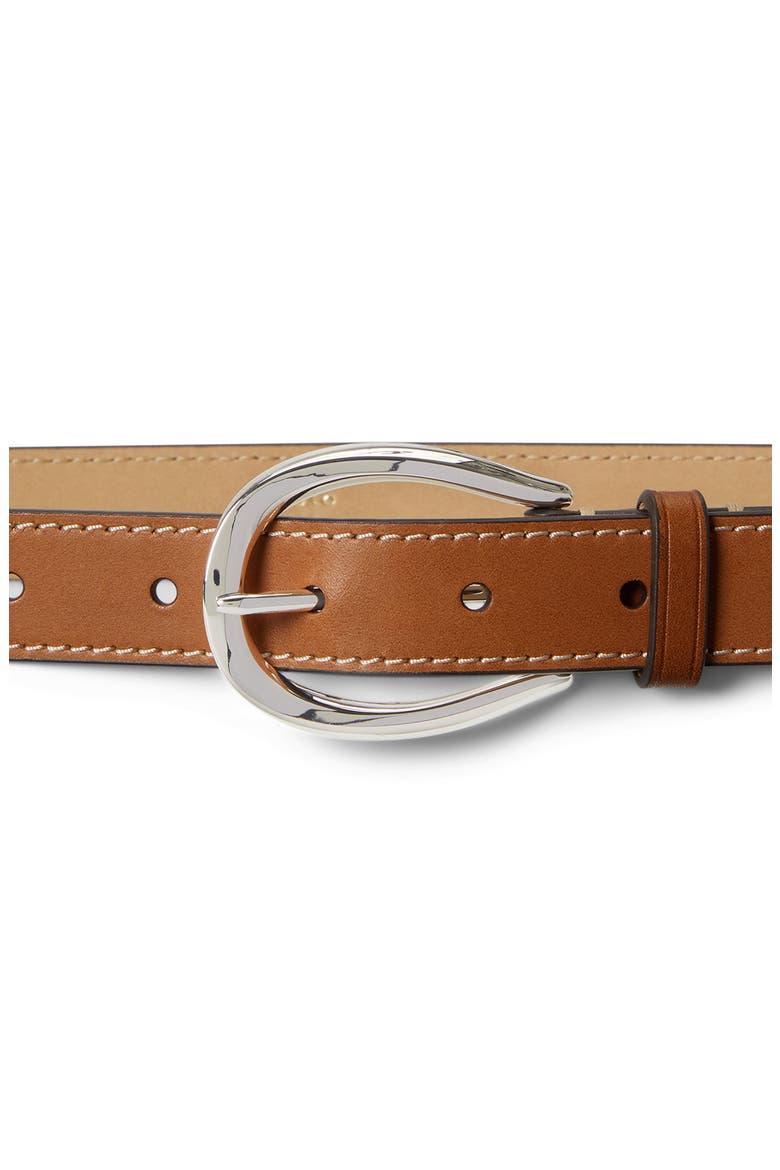 Vegetable Leather Belt, Alternate, color, CUOIO