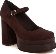 LONDON RAG Kenny Mary Jane Platform Pump