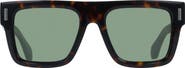 FERRAGAMO 53mm Square Sunglasses