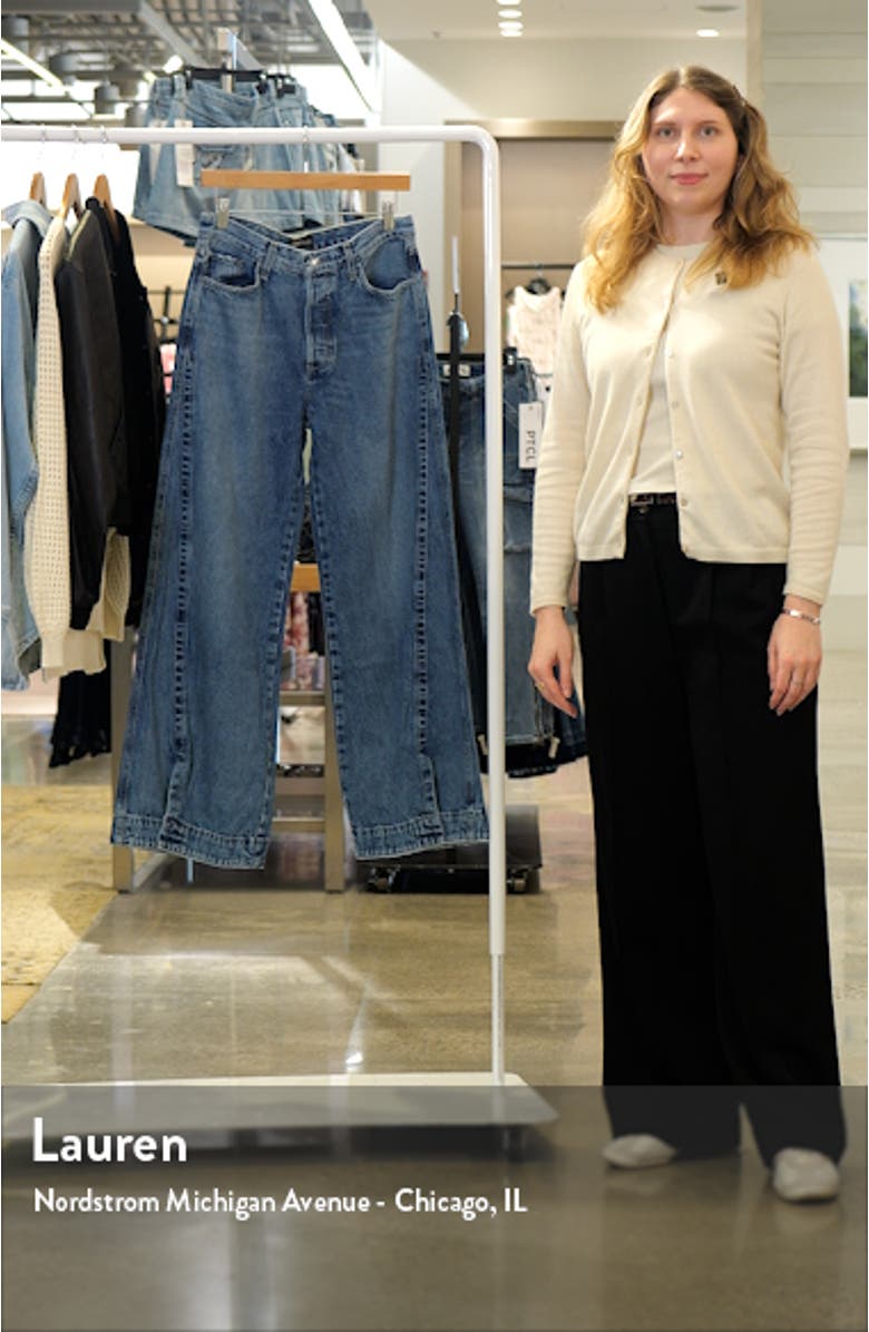 The Oliver Ultimate High Waist Baggy Wide Leg Jeans, sales video thumbnail