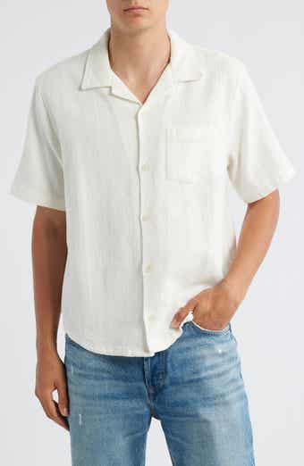 Corridor Basket Weave Short Sleeve Button-Up Shirt
