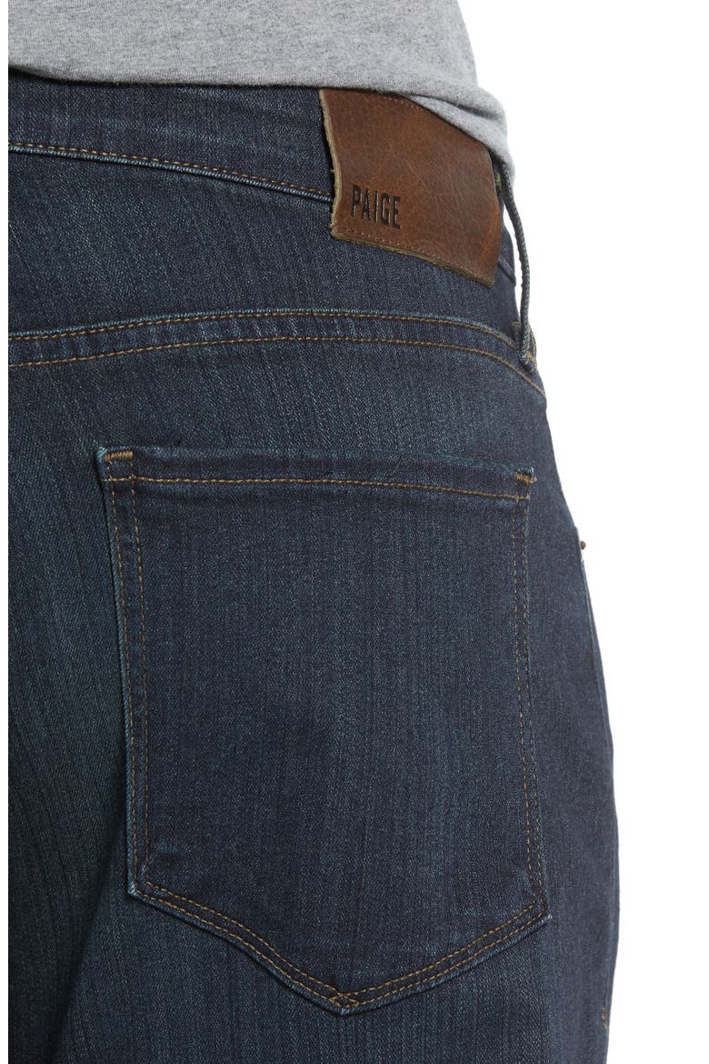 Transcend - Normandie Straight Leg Jeans, Alternate, color, CELLAR