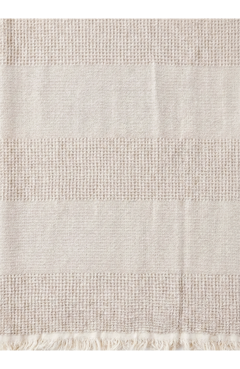 Anaya Umbra Waffle Bed Blanket, Alternate, color,