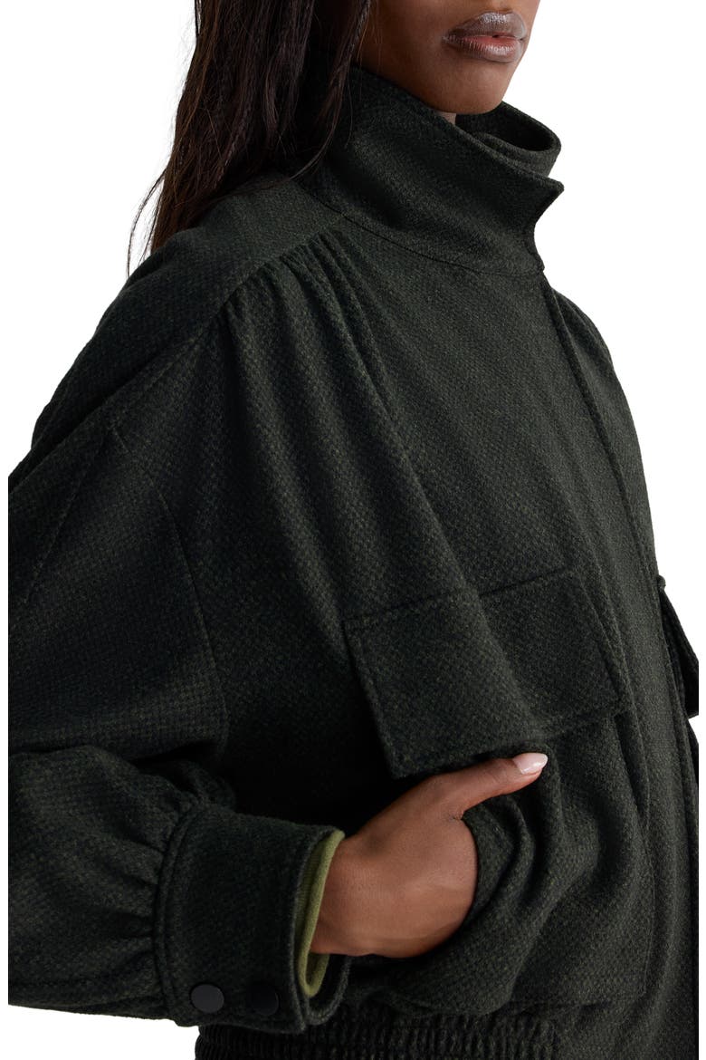 Shay Bomber Jacket, Alternate, color, LICHEN