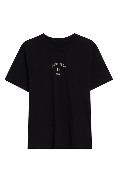 Signature Embroidered Logo Graphic T-Shirt