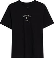 MM6 Maison Margiela Signature Embroidered Logo Graphic T-Shirt