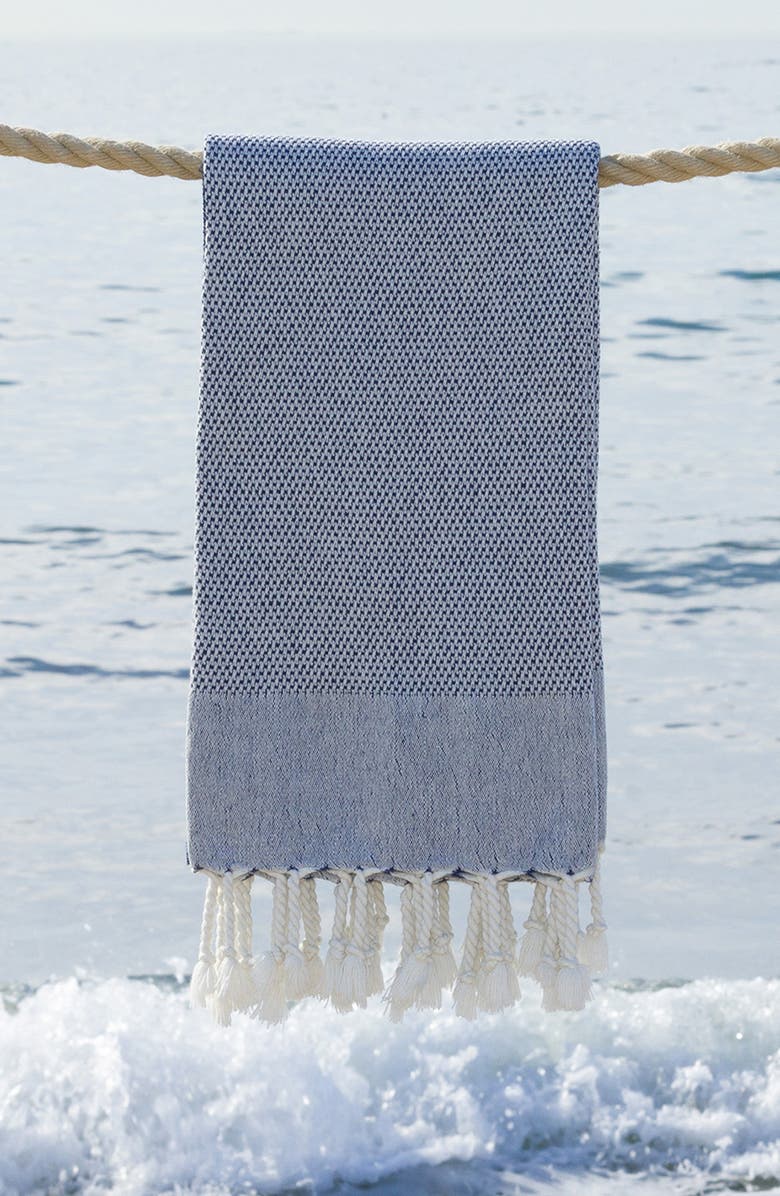 Linum Home Textiles Turkish Cotton Fun in Paradise Pestemal Beach Towel, Alternate, color, 