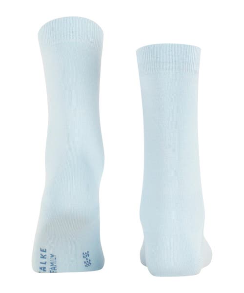 Falke Family Cotton Socks In Blue