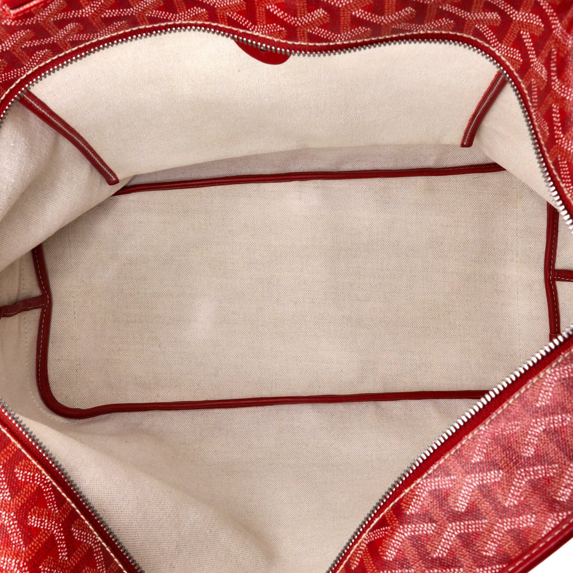 Artois Tote Coated Canvas MM, Alternate, color, Red