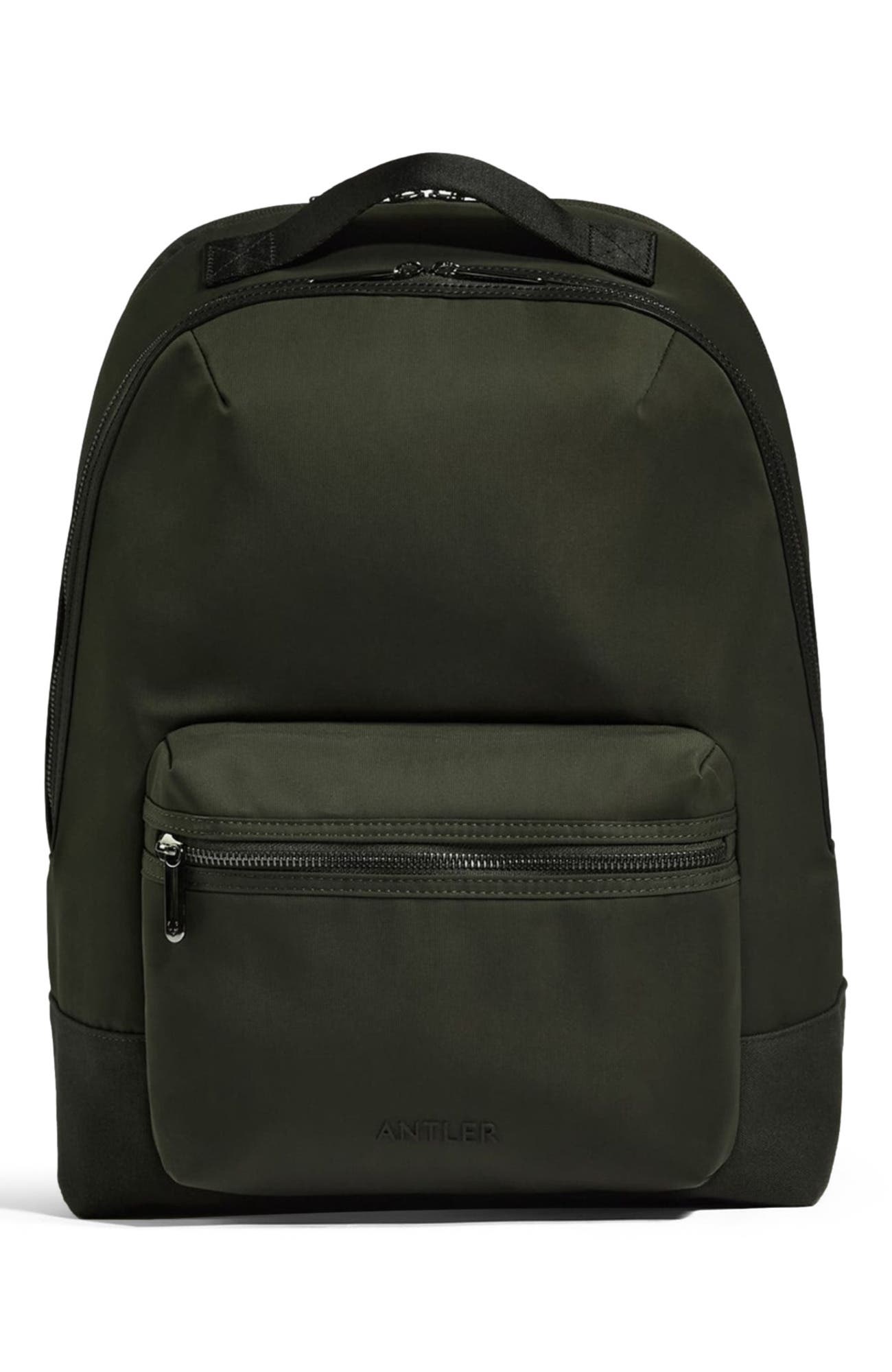 Icon Backpack, Main, color, Dark Khaki Green