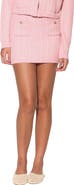 Walter Baker Gia Cable Stitch Sweater Miniskirt