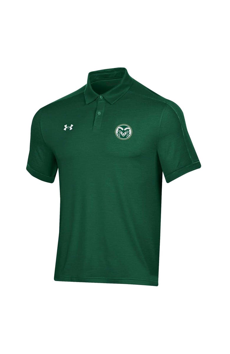 Under Armour Men's Under Armour Green Colorado State Rams Trophy Polo, Main, color, Green